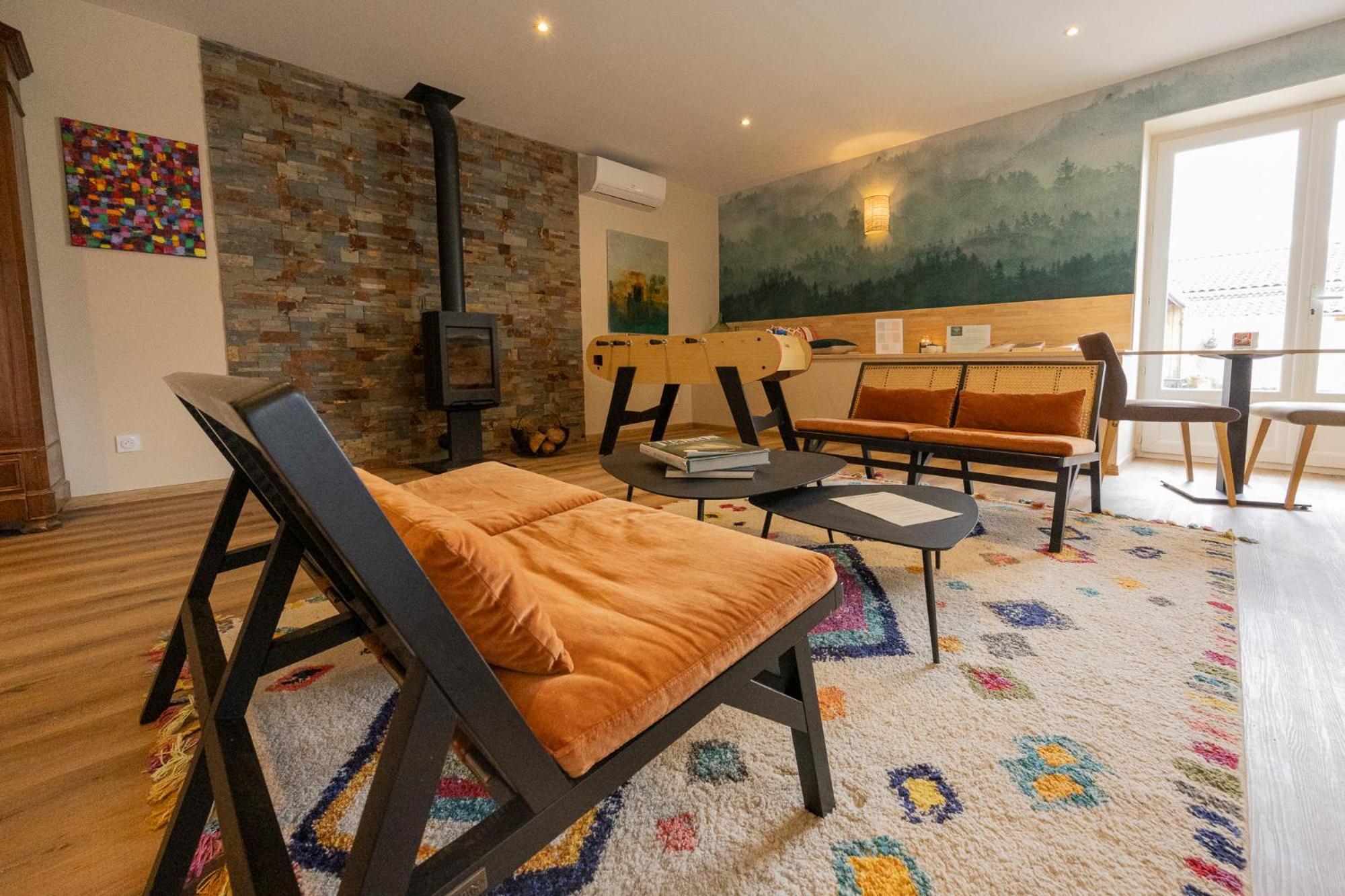 Bed and Breakfast La Ferme des Denis Chanos-Curson Exterior foto